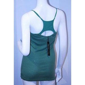 ELIZABETH & JAMES Cami RIBBED Tank TOP Supima MODAL Blend Upper SILK S  $95
